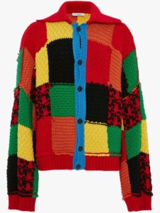 JW Anderson Colourblock Patch Cardigan