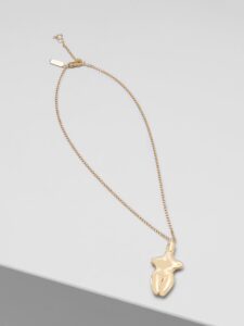 Chloé Feminities Necklace in Gold Brass