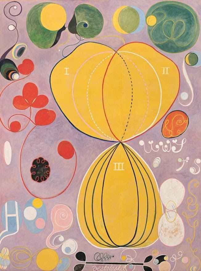 Hilma Af Klint, The Ten Largest, No. 4